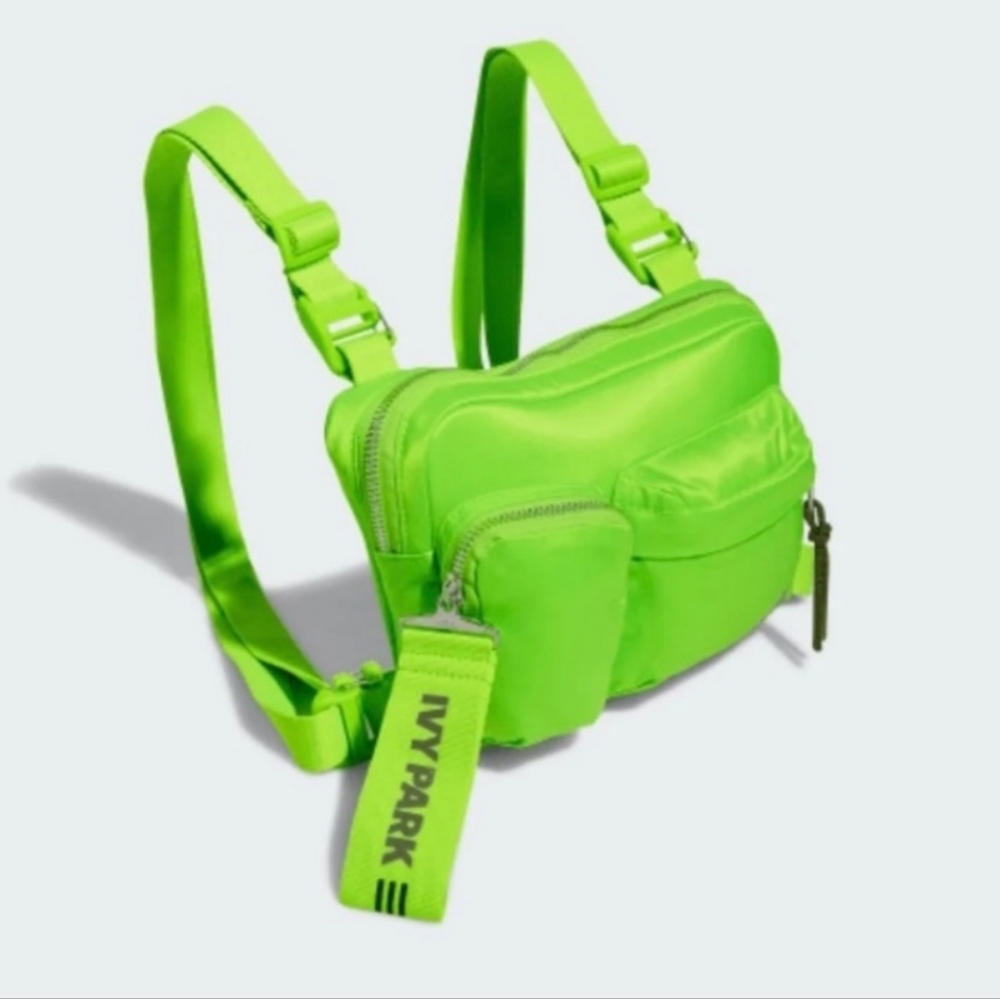 Ivy Park Adidas Solar Green Backpack